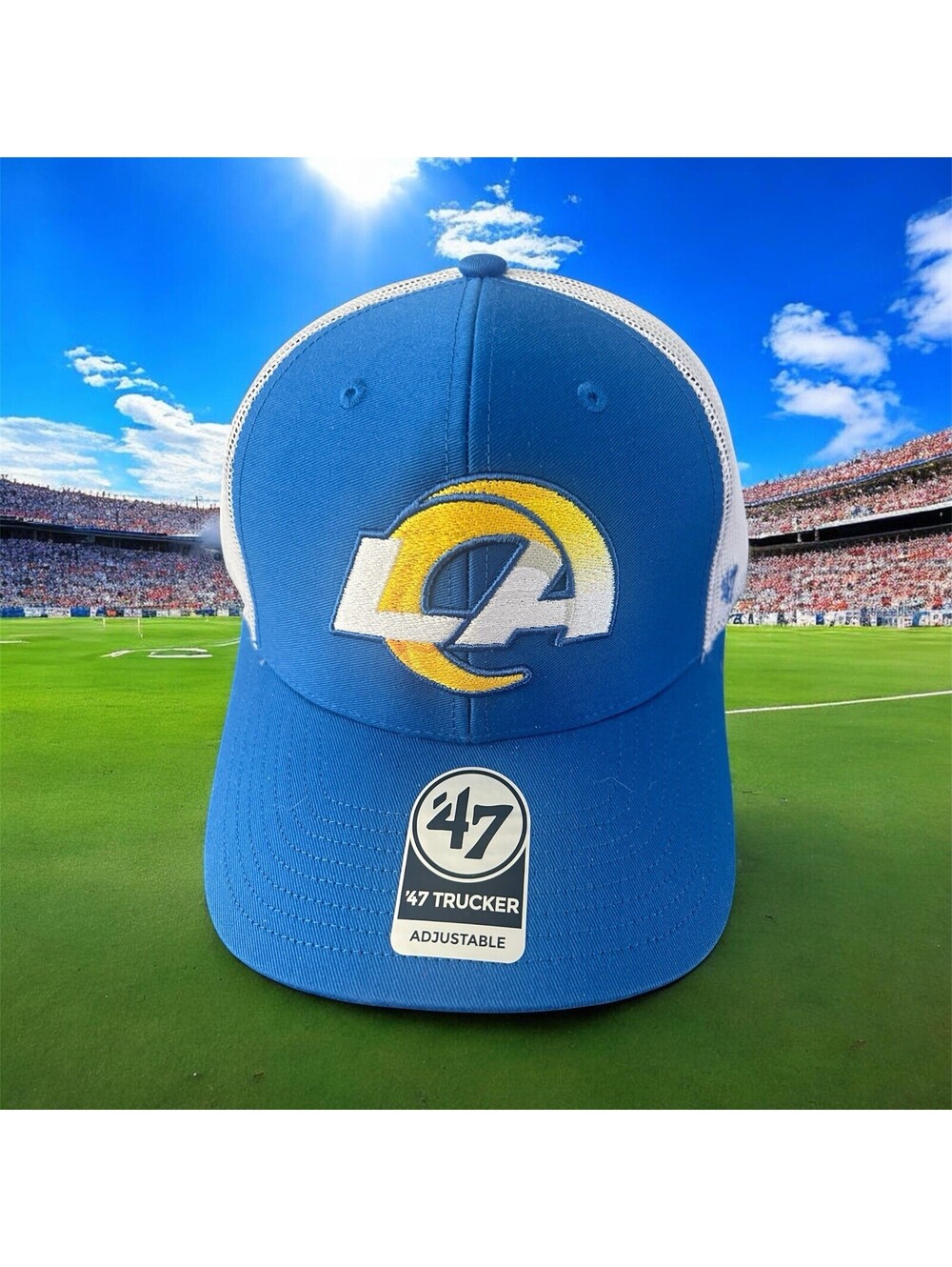 Los Angeles Chargers Justin Herbert '47 Brand Hat Trucker Cap NWT